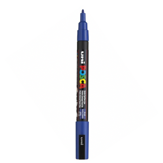 Posca Marker PC-3M, Blue - jewellery making supplies