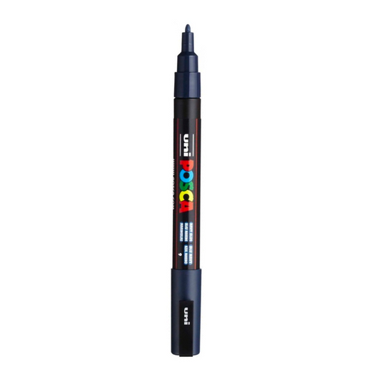 Posca Marker PC-3M, Navy Blue - jewellery making supplies