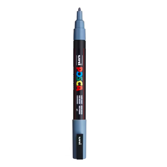 Posca Marker PC-3M, Slate Grey - jewellery making supplies