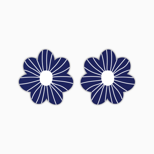 Precious Petal, Engraved Acrylic Shape - earring findings for jewellery making