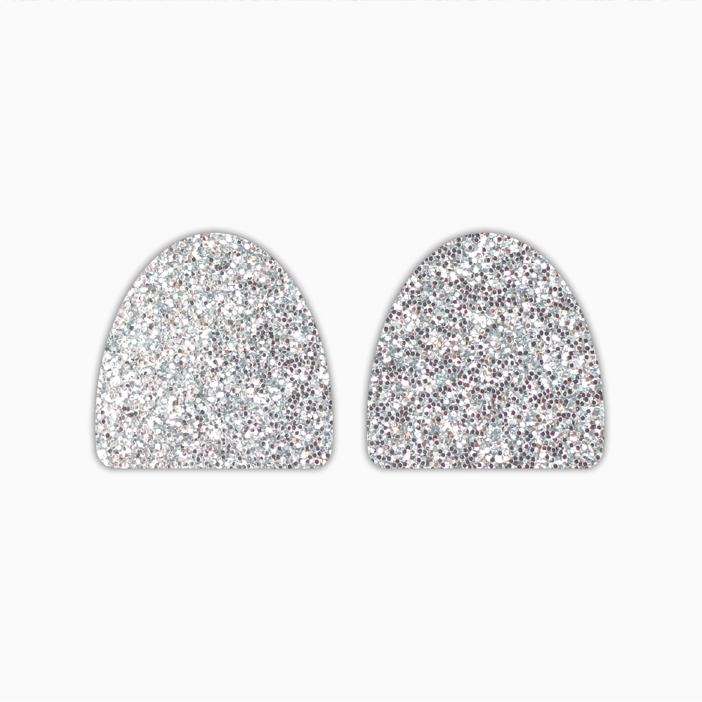 Half Oval, Basic Acrylic Shape - earring findings for jewellery making