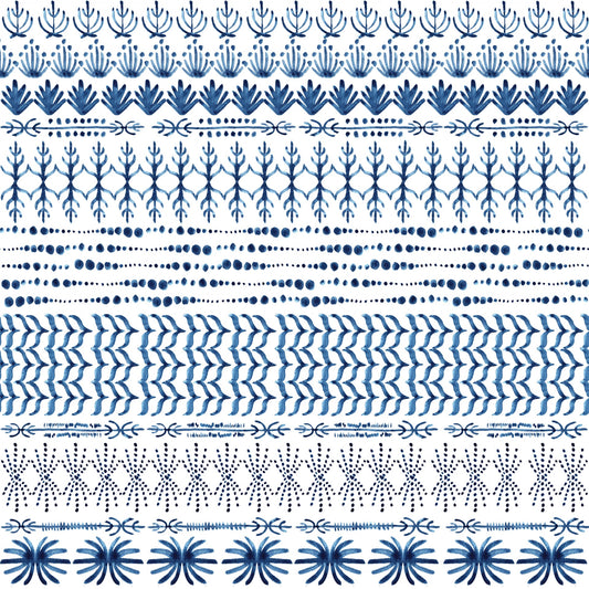 Pattern for printing on leather, acrylic, wood or cork for earring blanks or earring supplies in pattern style - Pattern -  Shibori - 02