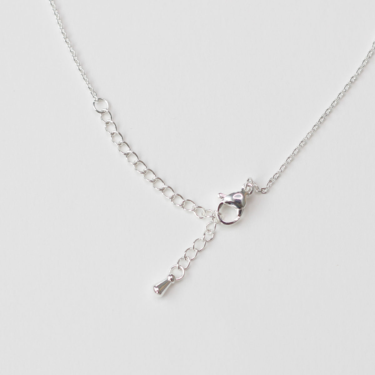 Silver Fine Loop Necklace Chain - Stainless Steel (304) - 1 Piece