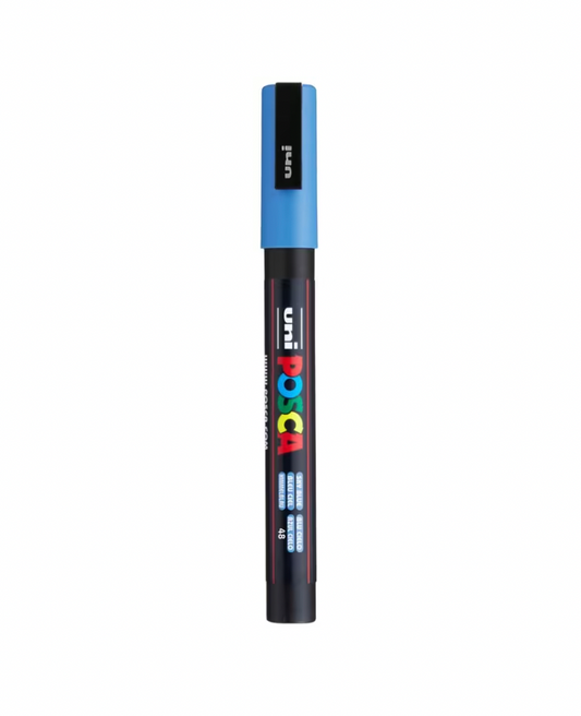 Posca Marker PC-3M, Sky Blue - jewellery making supplies