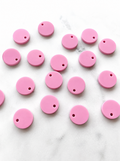 12.5mm or 15mm Grape Circle Toppers/Studs