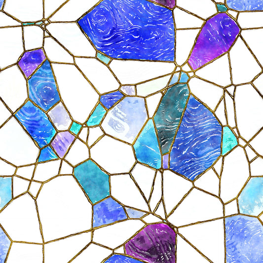 Pattern for printing on leather, acrylic, wood or cork for earring blanks or earring supplies in pattern style - Pattern -  Stained Glass - 18