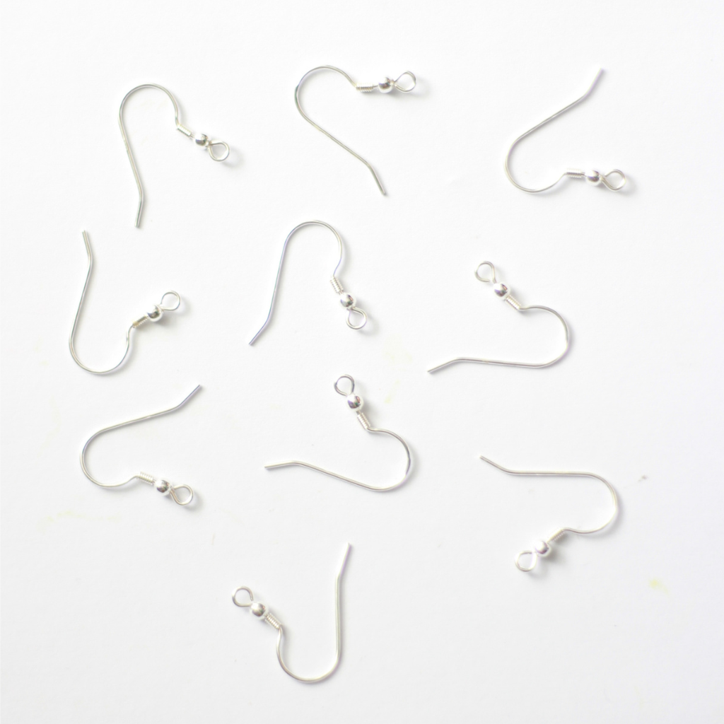 Shepherd Hook Earrings in 925 Sterling Silver