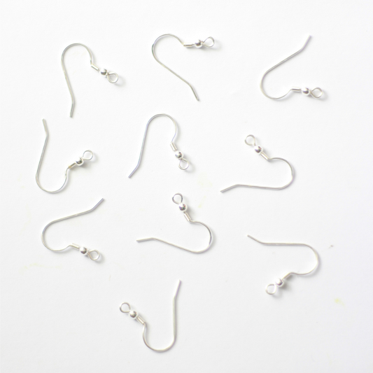 Shepherd Hook Earrings in 925 Sterling Silver