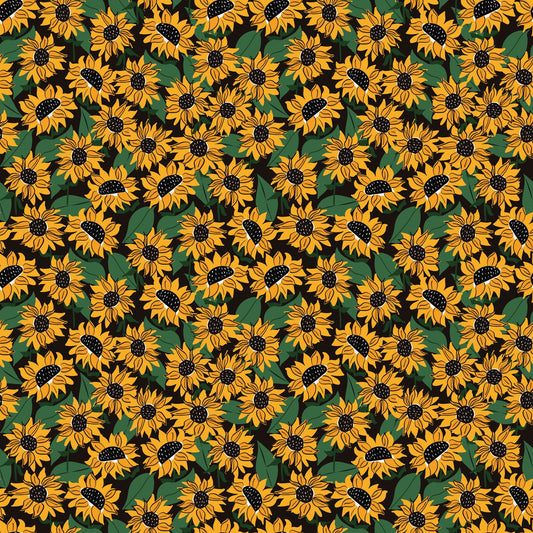 Pattern for printing on leather, acrylic, wood or cork for earring blanks or earring supplies in pattern style - Pattern -  Sunflower - 01