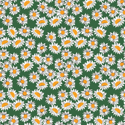 Irregular Shape -  Natural Look Print in Sunflower - 06