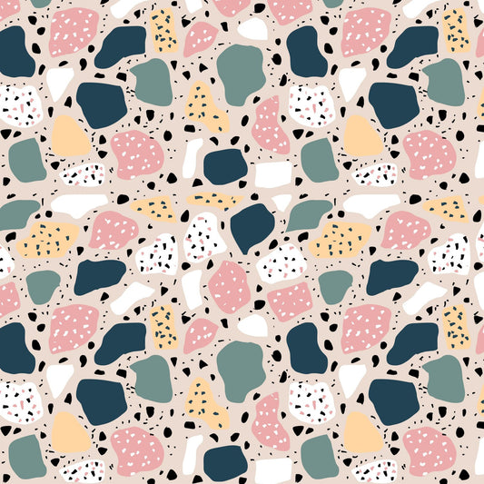 Pattern for printing on leather, acrylic, wood or cork for earring blanks or earring supplies in pattern style - Pattern -  Terrazzo - 10