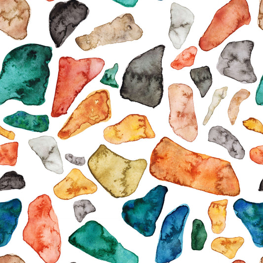 Pattern for printing on leather, acrylic, wood or cork for earring blanks or earring supplies in pattern style - Pattern -  Terrazzo - 12