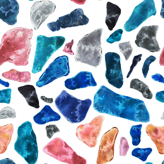 Pattern for printing on leather, acrylic, wood or cork for earring blanks or earring supplies in pattern style - Pattern -  Terrazzo - 13
