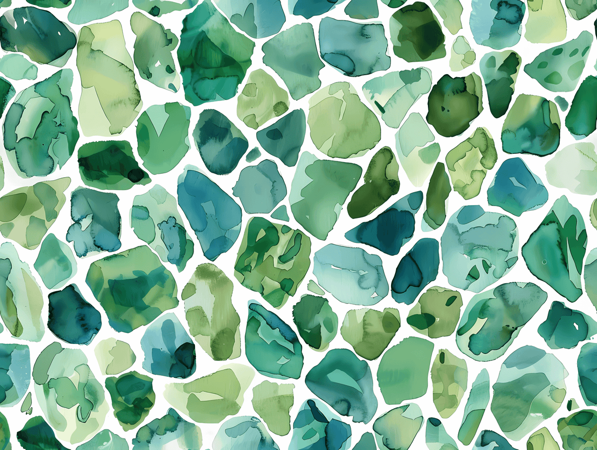 Clear Acrylic - 3cm Arch - 1 Hole - Terrazzo - 52