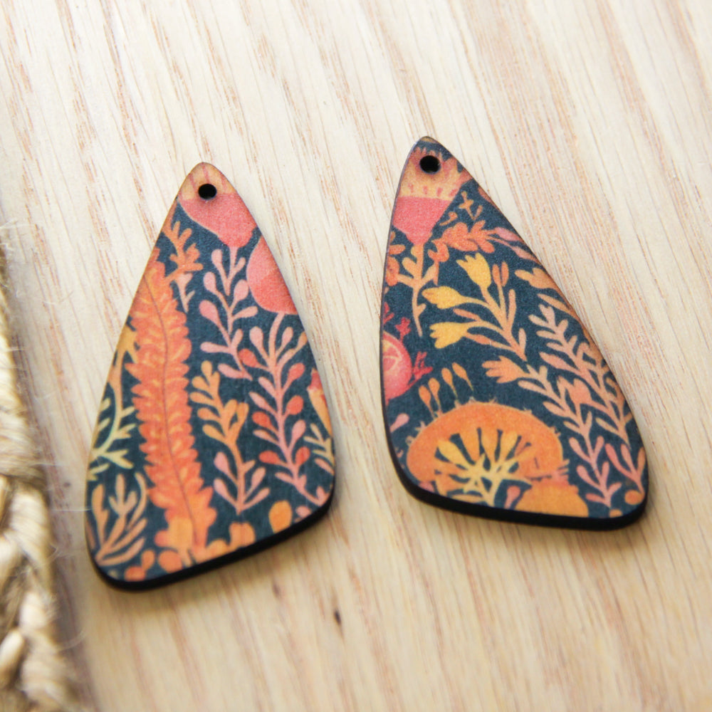 Irregular Shape -  Natural Look Print in Australiana - 119