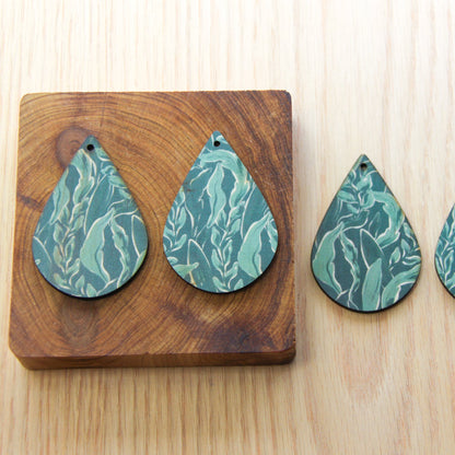 Wood - Teardrop Shape - Transparent print - Australiana - 80