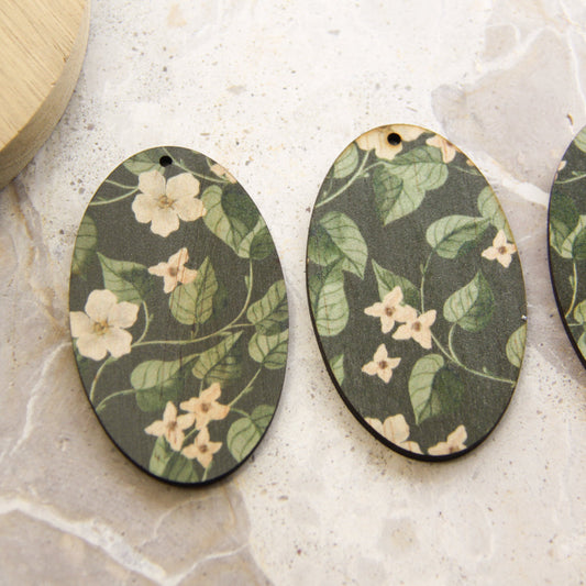 Wood - Oval Shape - Transparent print - Australiana - 83