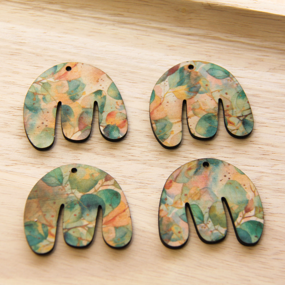 Boho Shape -  Natural Look Print in Australian Native - 19