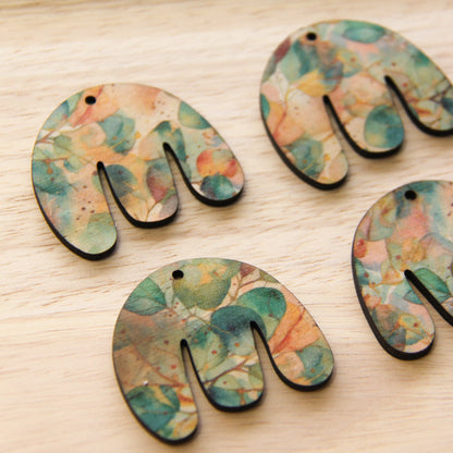 Boho Shape -  Natural Look Print in Australian Native - 19