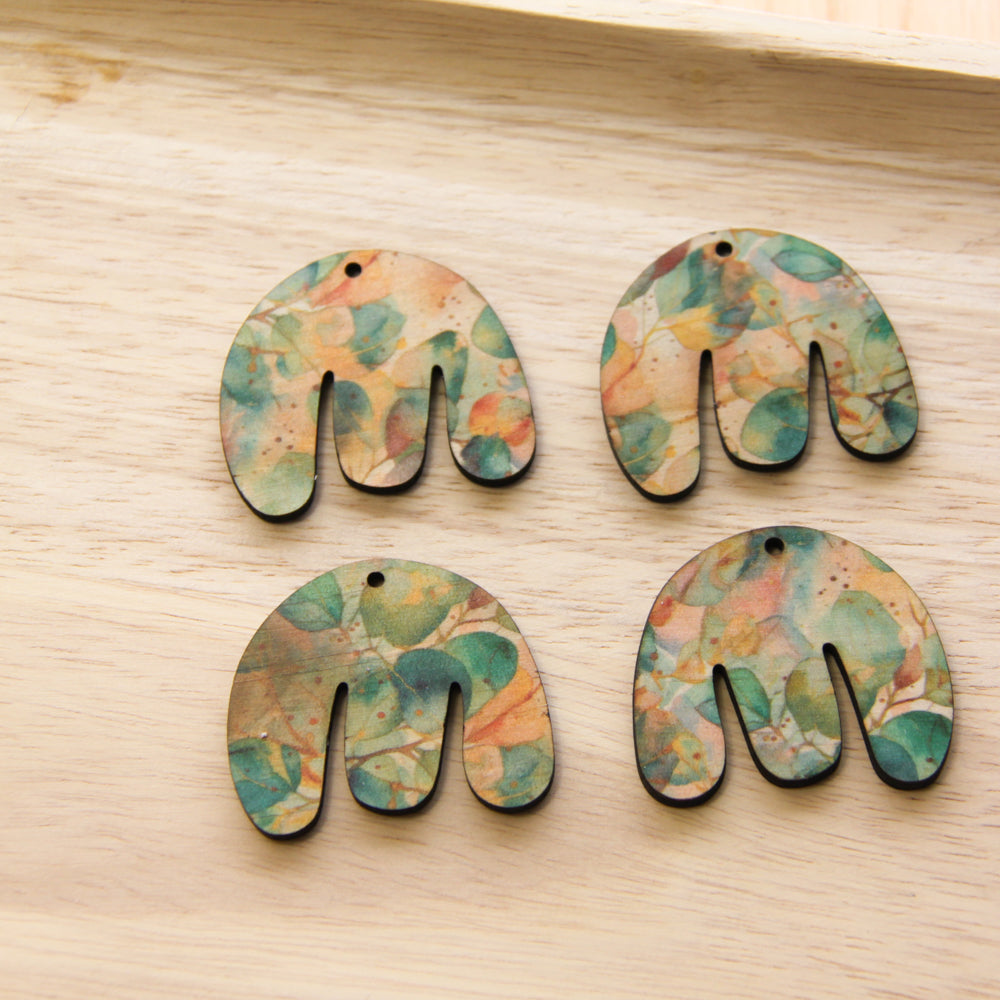 Boho Shape -  Natural Look Print in Australian Native - 19