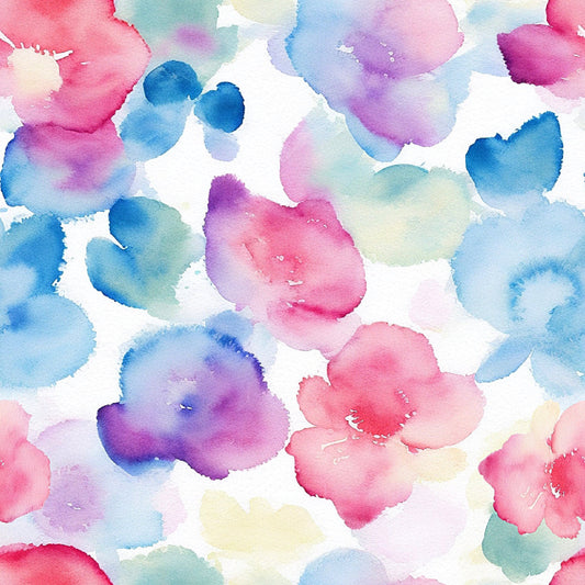 Pattern for printing on leather, acrylic, wood or cork for earring blanks or earring supplies in pattern style - Pattern -  Watercolour - 01