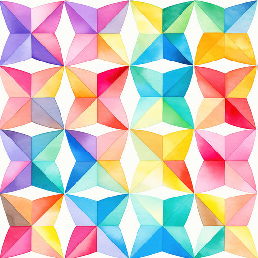 Pattern for printing on leather, acrylic, wood or cork for earring blanks or earring supplies in pattern style - Pattern -  Watercolour - 18