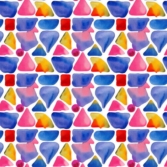 Pattern for printing on leather, acrylic, wood or cork for earring blanks or earring supplies in pattern style - Pattern -  Watercolour - 40