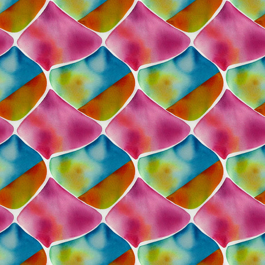 Pattern for printing on leather, acrylic, wood or cork for earring blanks or earring supplies in pattern style - Pattern -  Watercolour - 41