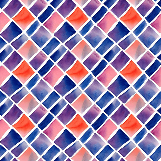Pattern for printing on leather, acrylic, wood or cork for earring blanks or earring supplies in pattern style - Pattern -  Watercolour - 47
