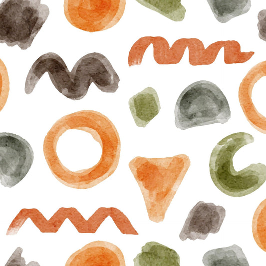 Pattern for printing on leather, acrylic, wood or cork for earring blanks or earring supplies in pattern style - Pattern -  Watercolour - 63