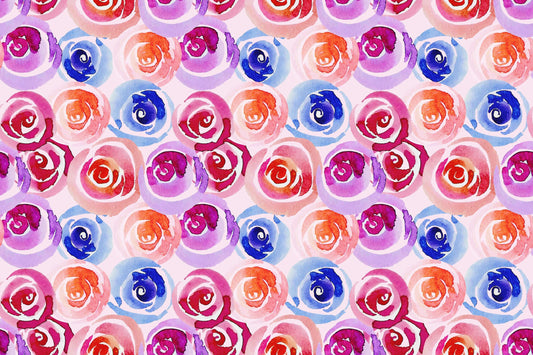 Pattern for printing on leather, acrylic, wood or cork for earring blanks or earring supplies in pattern style - Pattern -  Watercolour - 66