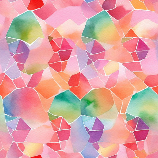 Pattern for printing on leather, acrylic, wood or cork for earring blanks or earring supplies in pattern style - Pattern -  Watercolour - 75