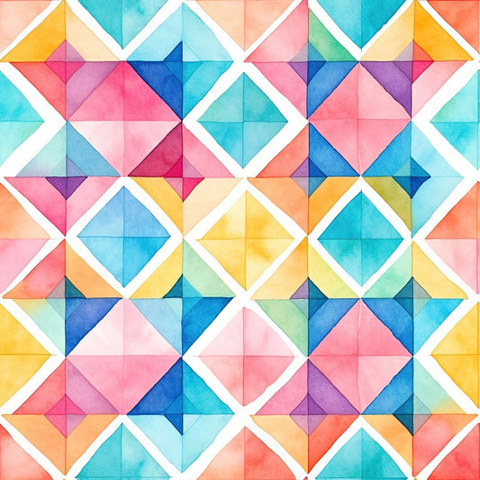 Pattern for printing on leather, acrylic, wood or cork for earring blanks or earring supplies in pattern style - Pattern -  Watercolour - 80