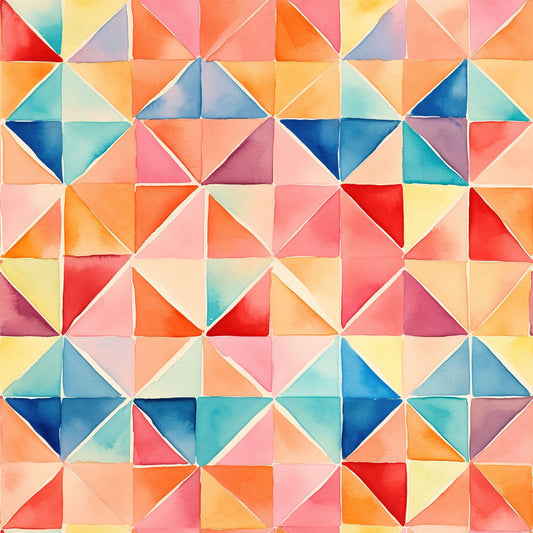 Pattern for printing on leather, acrylic, wood or cork for earring blanks or earring supplies in pattern style - Pattern -  Watercolour - 81