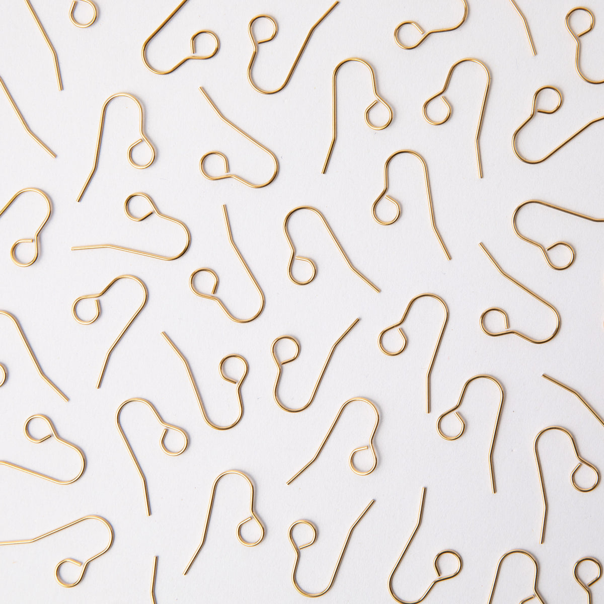 24mm Gold All In One Hook Earrings in Stainless Steel (304)
