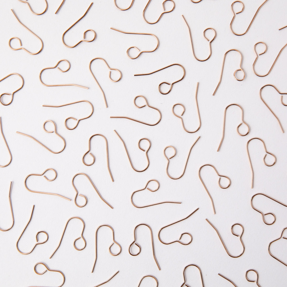 24mm Rose Gold All In One Hook Earrings in Stainless Steel (304)