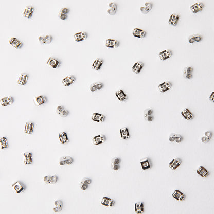 Butterfly Earring Backs in Surgical Steel (316L)