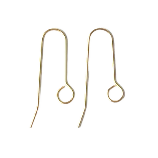 40mm Gold All In One Hook Earrings - Stainless Steel (304) - 20 pieces