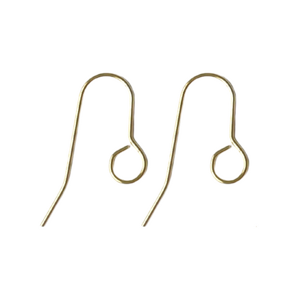 30mm Gold All In One Hook Earrings - Stainless Steel (304) - 20 pieces