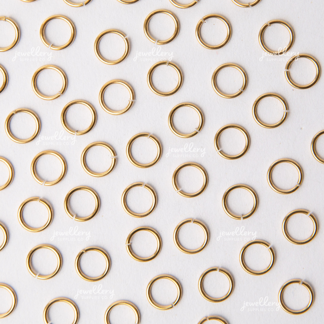 8mm gold jump rings deals