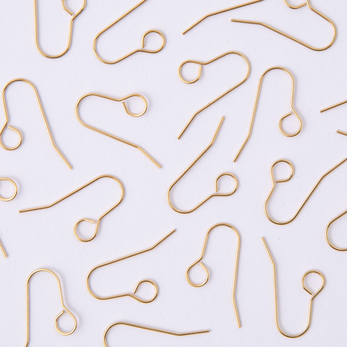30mm Gold All In One Hook Earrings in Stainless Steel (304)
